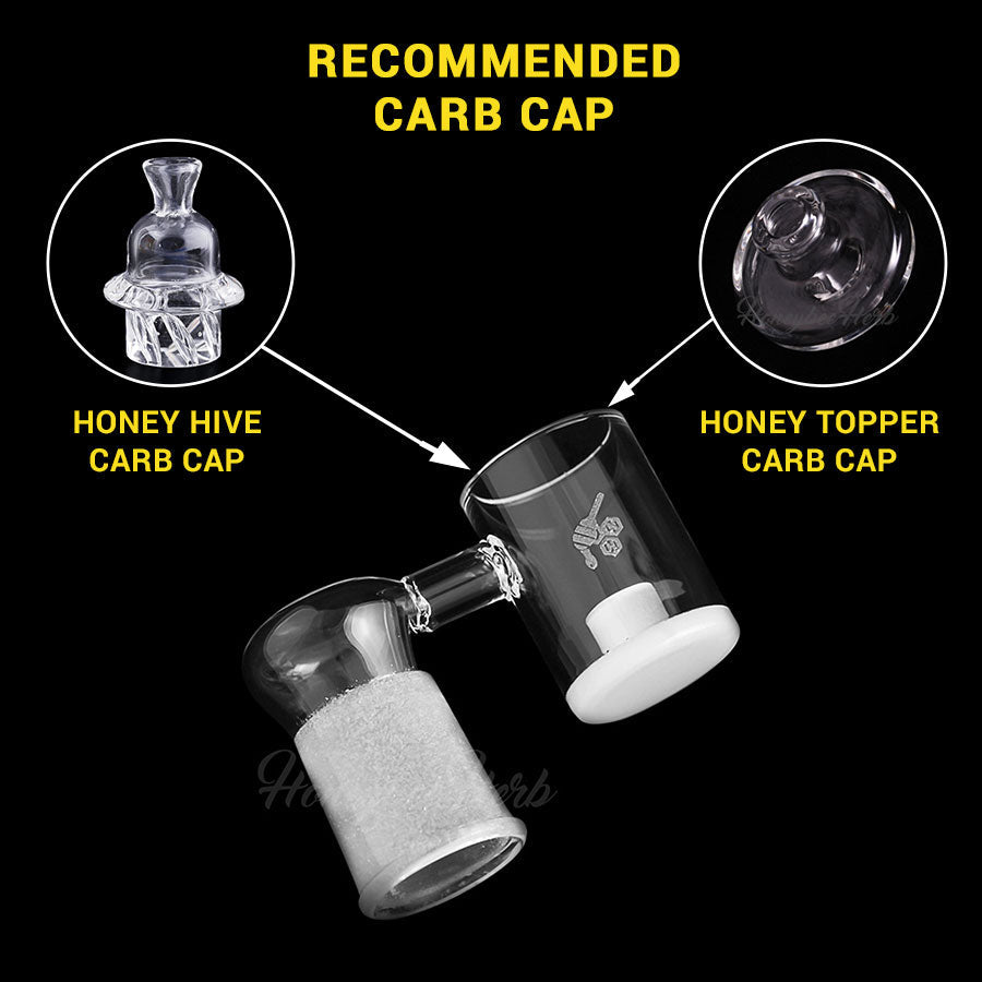 Honey & Milk Core Reactor Sidecar Quartz Banger - 90° Degree | YL