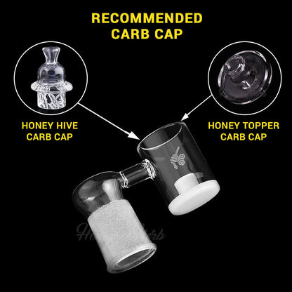 Honey & Milk Core Reactor Sidecar Quartz Banger - 90° Degree | YL