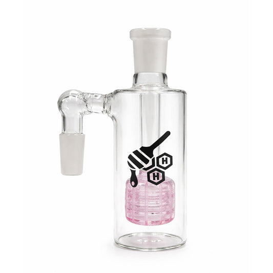 Honeybee Herb Matrix Perc Glass Cylinder Ash Catcher