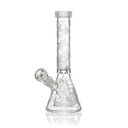 Space Odyssey in 3D Glass Water Pipe