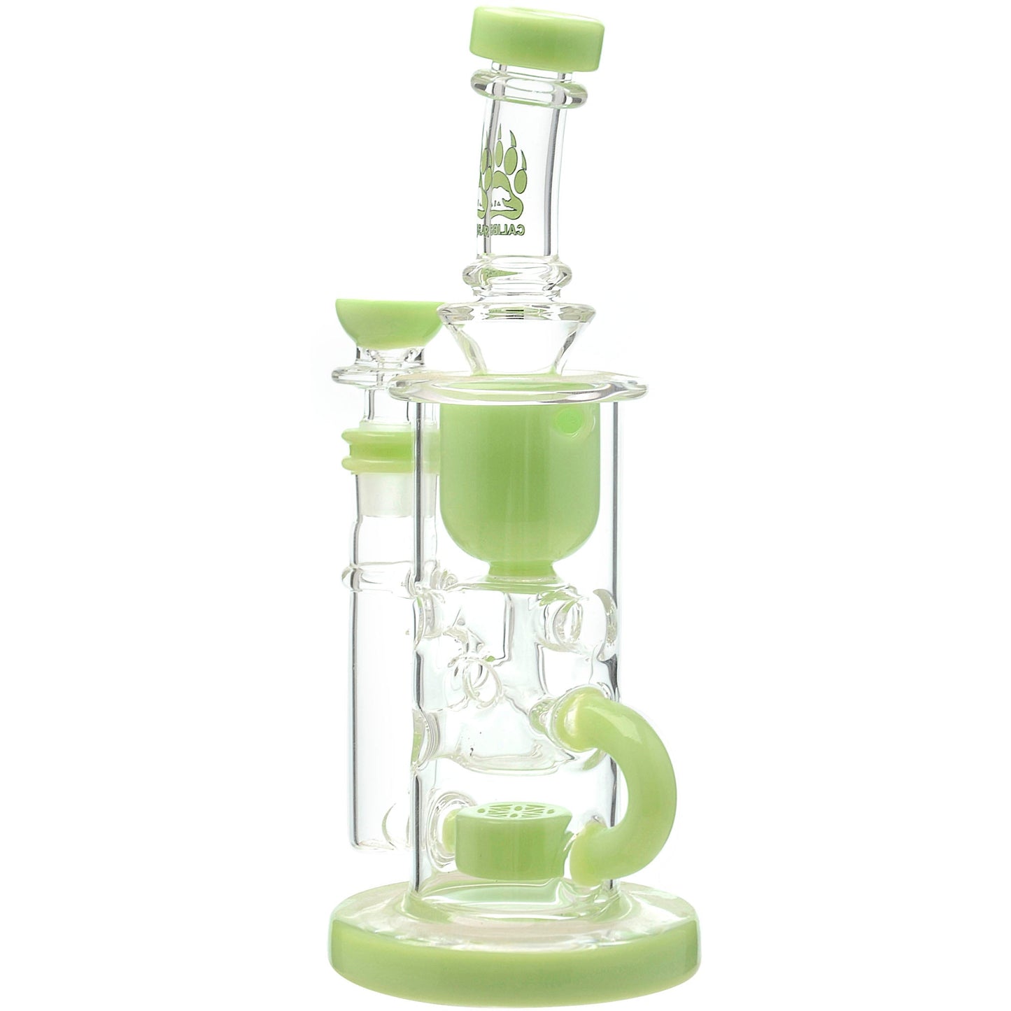 Calibear Cascade Flower Of Life Klein Recycler Dab Rig