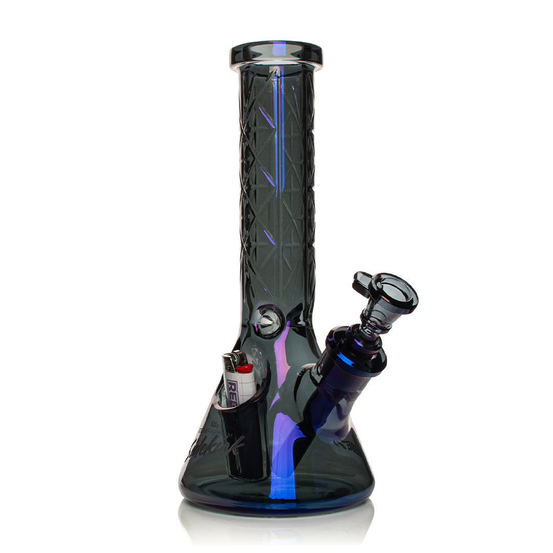 Gear Premium 12" Sidekick Beaker (Terminator Finish) Water Pipe