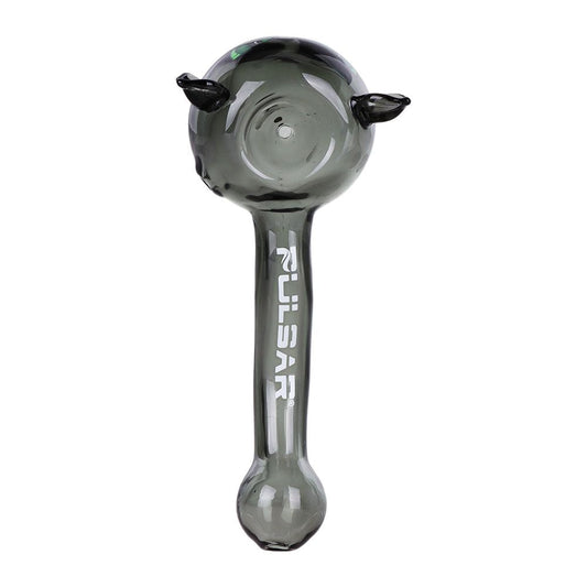 Pulsar Black Cat Glass Hand Pipe - 5" 3ct