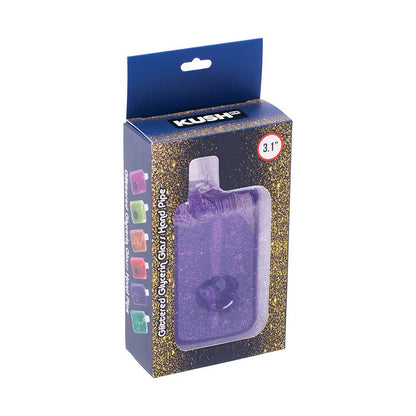 Liquid Glitter Square Hand Pipe