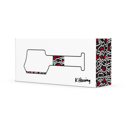 K. Haring Glass Spoon Pipe