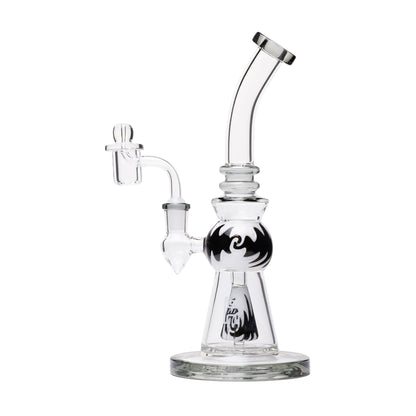 Human Grade 10" Mini Gumball Rig Glass Water Pipe