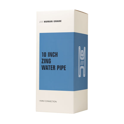 Human Grade Iridescent Zing Water Pipe