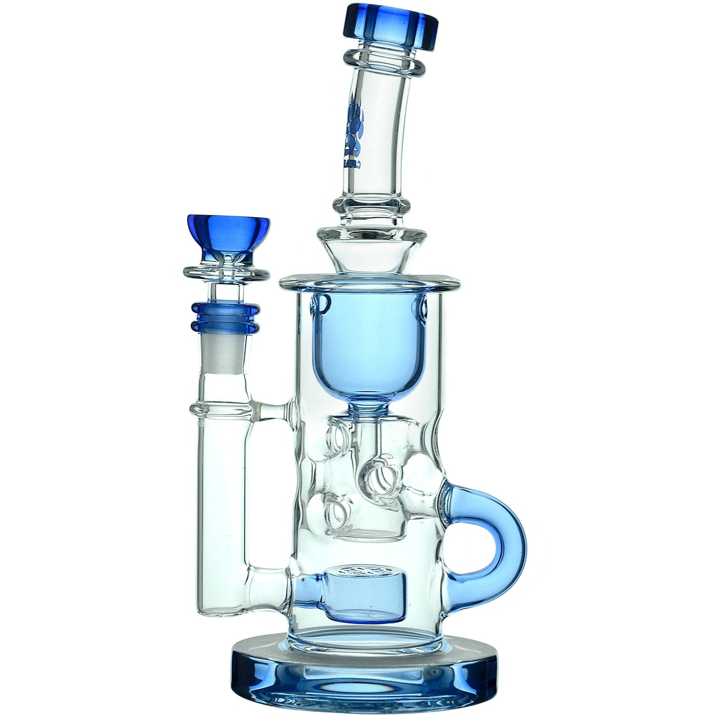 Calibear Cascade Flower Of Life Klein Recycler Dab Rig