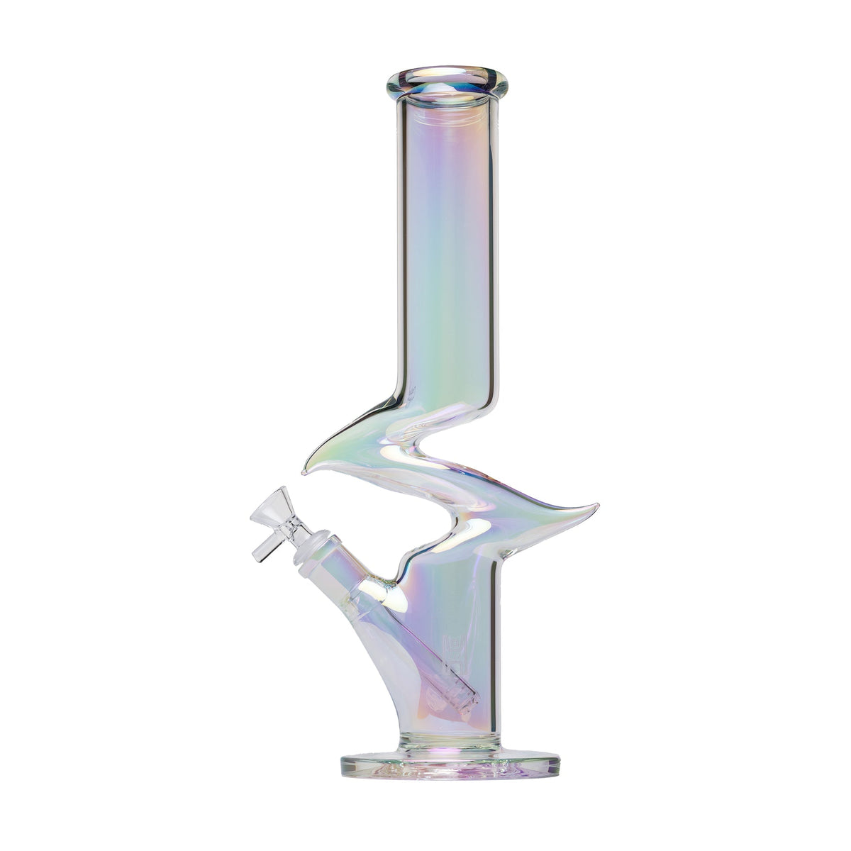 Human Grade Iridescent Zing Water Pipe