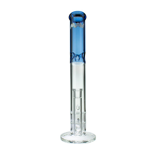 MAV 16" Double Honey Straight Glass Water Pipe