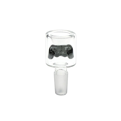 Pulsar Game Time Bubble Base Glass Water Pipe - 12.5" / 14mm F