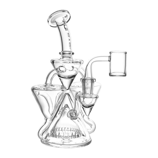 Pulsar Dual Recycler Glass Dab Rig - 7.75" / 14mm F