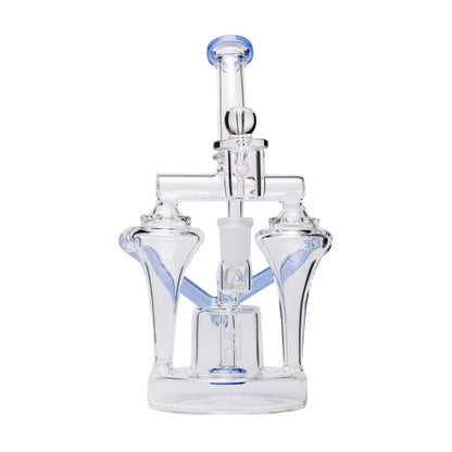 Human Grade Dualing Recycler Glass Rig Water Pipe