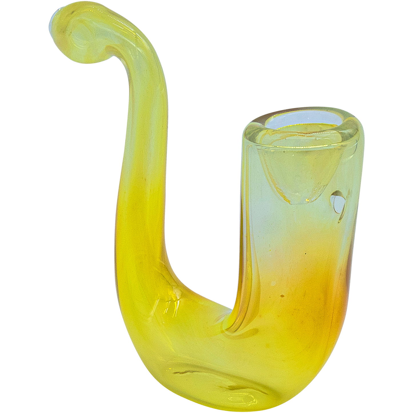LA Pipes "Calabash" Fumed Glass Sherlock