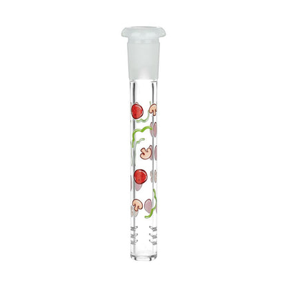 Pulsar Pizza Design Glass Beaker Water Pipe - 7.75" / 14mm F