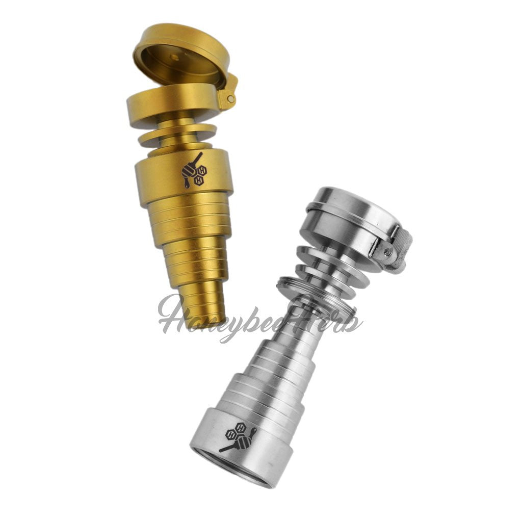 Titanium 6 In 1 Carb Cap Dab Nail