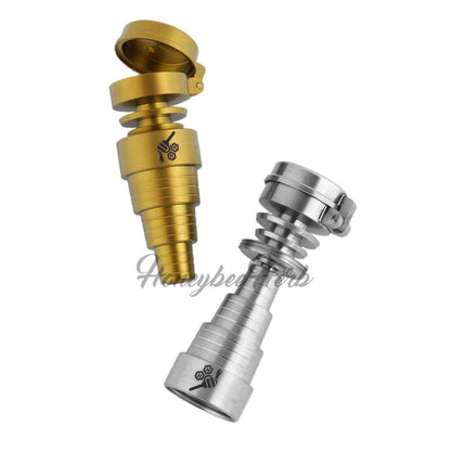 Titanium 6 In 1 Carb Cap Dab Nail