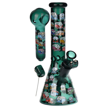 Pulsar Greatest Hits Series Glow Herb Pipe Duo / 10" / 14mm F