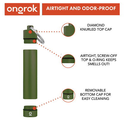 Ongrok Aluminum Storage Keychain