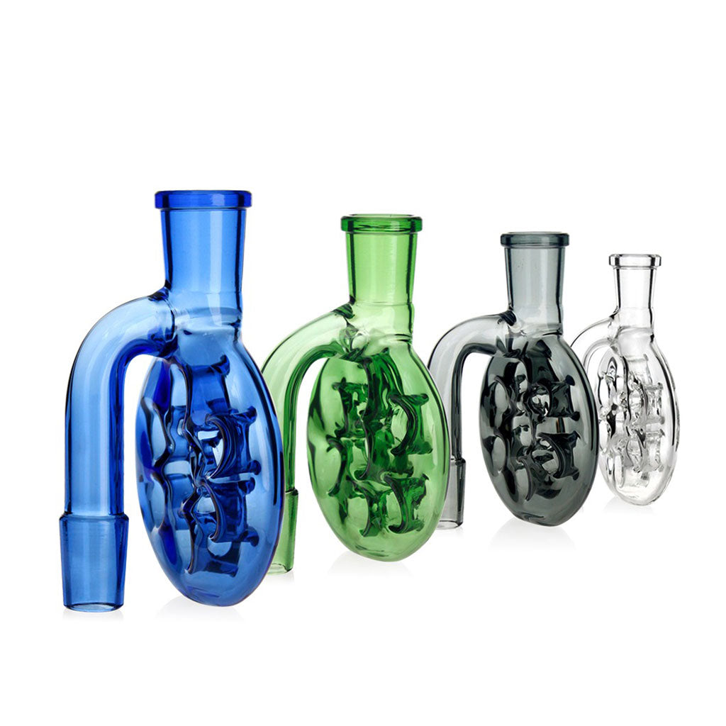Swiss Perc Glas Oil Burner Bong Dry Ash Catcher