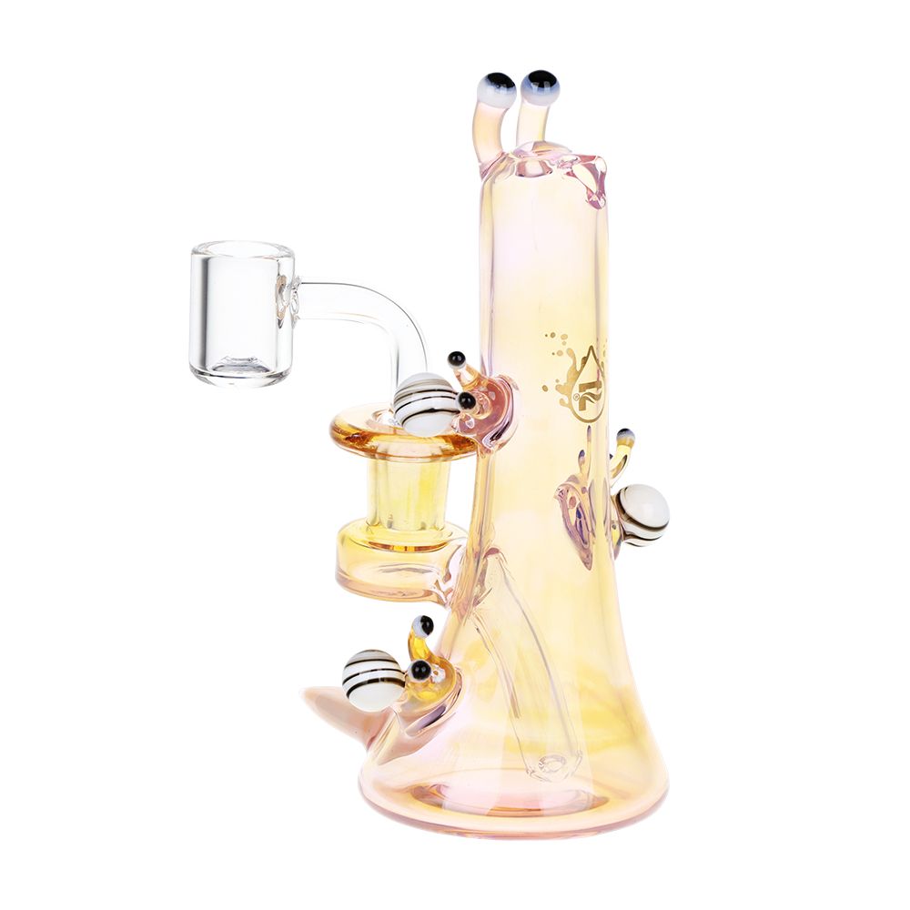 Pulsar Snail Smoochies Glass Dab Rig | 6" | 14mm F
