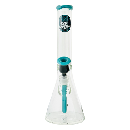 15" x 9MM Chiquita Accented Beaker Bong
